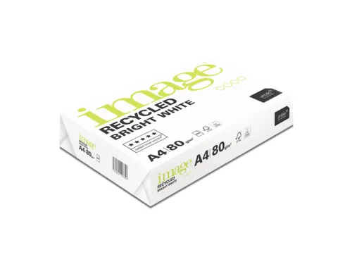 Image Recycled Kopieerpapier A4 80 Gram Bright White Voordeelbundel