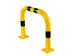 arceau de protection,p. int./ext.,HxlxP 600x750x160mm,acier,jaune/noir