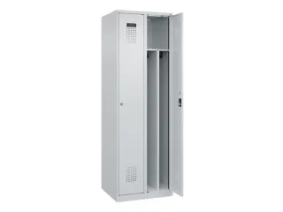 locker voor scheiding van kleding,HxBxD 1850x600x500mm,2vak - 1