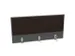 panneau de rehausse,p. table de bureau,MS-gris foncé,BN2036-marron