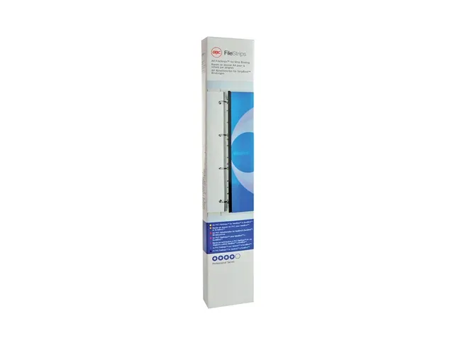 Bindrug Filestrip Gbc 21-Gaats A4 Transparant 100 stuks