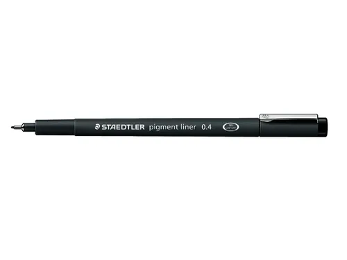 Fineliner Staedtler Pigment 308 zwart 0.3mm