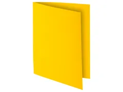 100 dossiermappen ROCK''S 220 24x32cm Citroengeel