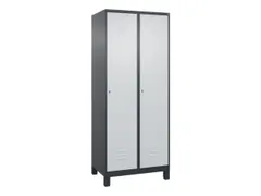 Armoire vestiaire HxlxP 1950x800x500mm 2compart. larg. compart. 400mm