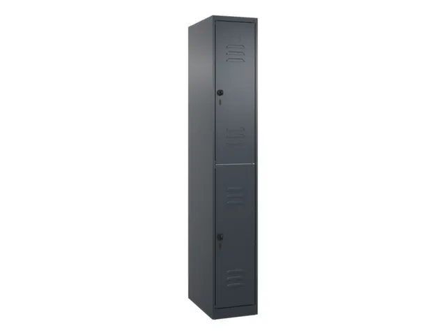 dubbeldekse locker,HxBxD 1850x300x500mm,1x2vak.,vak B 300mm