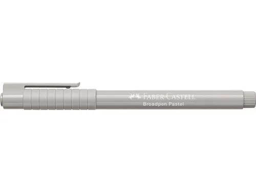 Fineliner Faber-Castell Broadpen Pastel 0.8mm grijs