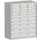 ladekast,HxBxD 1600x1300x750mm,11lade(n),lade voor normale belastingen