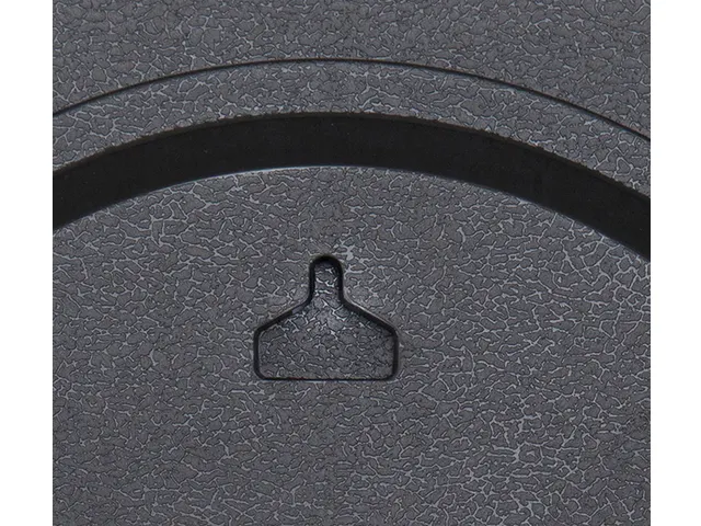 Wandklok MAUL Run RC Ø25x5cm kunststof zilver/wit incl batterij