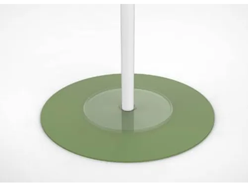 Unilux kapstok Aurora Staand Wit/Groen Beukenhout 6 haken
