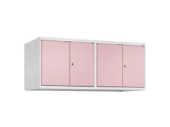 opzetkast,v. locker voor scheiding van kleding,4vak.,vak B 300mm