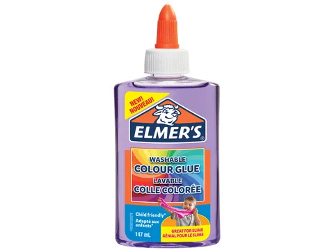 Kinderlijm Elmer's transparant paars