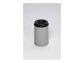 prullenmand,vlamdovend,15l,HxØ 370x250mm,kop zwart - 1