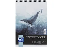 Aquarelblok Oxford Watercolour A5 20vel 300gr spiraal