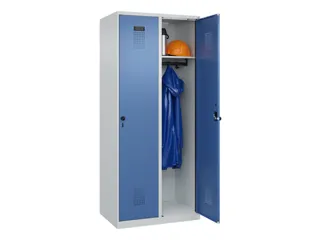 locker,HxBxD 1850x800x500mm,2vak,vak B 400mm,draaigrendel - 1