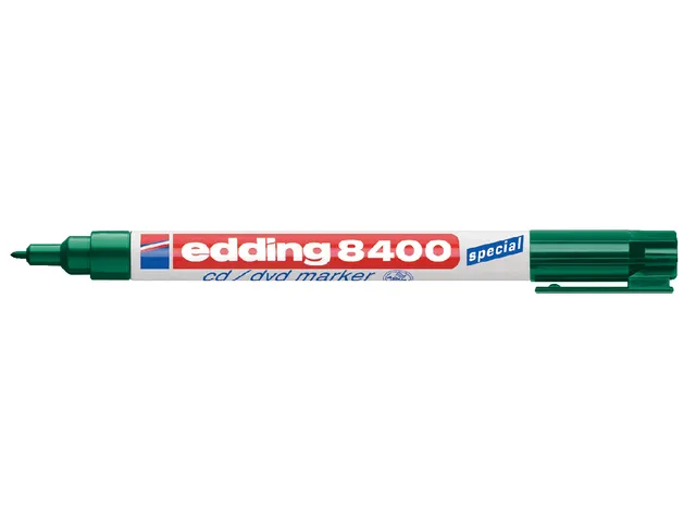 Cd marker edding 8400 rond groen 0.5-1.0mm