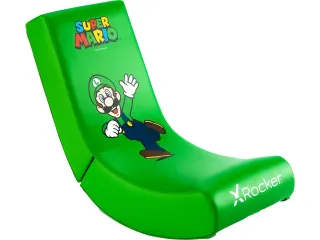 Xrocker Luigi Floor Gaming stoel groen 2020104 PU leer 80kg - 1