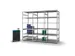 rayonnage modulaire,rayonnage départ,HxlxP 2500x1060x835mm