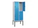 dubbeldekse locker,HxBxD 2120x800x500mm,2x2vak.,vak B 400mm