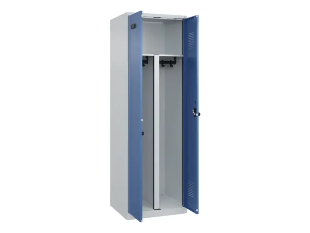 PBM-locker,HxBxD 1850x600x500mm,2vak,vak B 300mm,draaigrendel