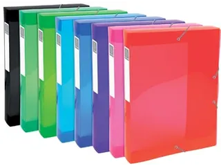 Iderama Elastobox, Uit Pp, Rug Van 40mm, Assorti kleuren - 1