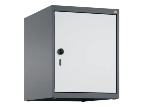 opzetkast,v. locker,1vak.,vak B 400mm,HxBxD 500x400x500mm,draaigrendel