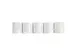 Bobine pour tickets de caisse et carte bancaire 57x60mm - 44m - 1 pli