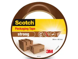 Verpakkingstape Scotch 4501B66 48mmx66m bruin - 1