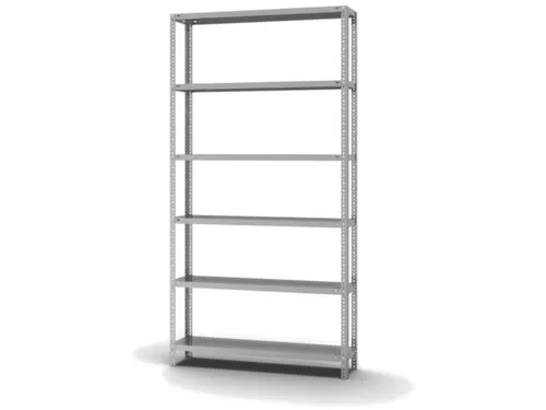 magazijnstelling,grondveld,HxBxD 2500x1300x300mm,vaklast 350kg