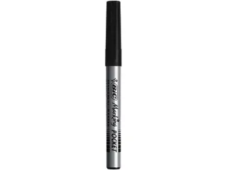 Viltstift Bic 1445 ecolutions rond fijn zwart - 3