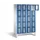 Lockerkast 1850x1190x500mm 4x5 vakken Cilinderslot Poten, RAL5010