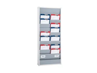 Werkplaats-/Opdrachtplanner Kunststof Profiel 1278x554mm 10 Rijen - 3