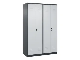 PBM-locker,HxBxD 1850x1200x500mm,4vak,vak B 300mm,draaigrendel - 1