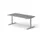 Elektrisch ihv bureau HxBxD 640-1300x1800x900mm blad grijs