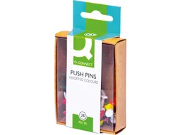 Prikbordspelden Push Pins 25 Stuks Assorti