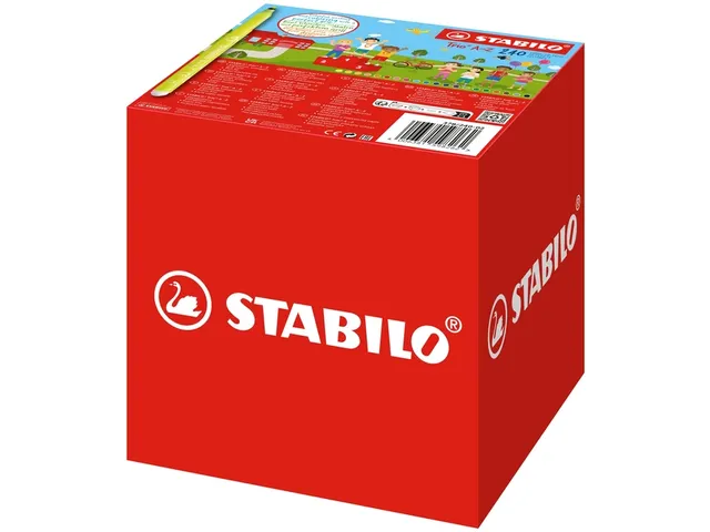Feutre STABILO Trio A-Z 378 Fin assorti Classpack 240 pièces