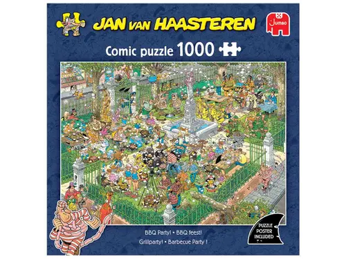Jan van Haasteren Puzzel BBQ Feest! 1000 stukjes
