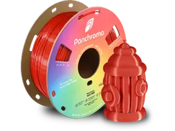 Polymaker 3D printer Filament Panchroma PLA Silk 1,75mm Rood 1kg