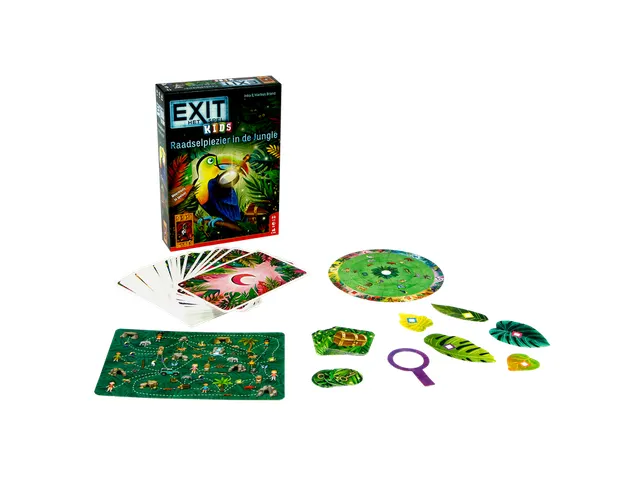 999Games EXIT Kids Raadselplezier in de jungle puzzelspel 5+