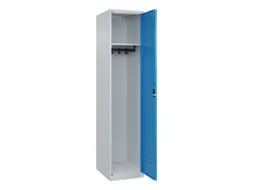 locker,HxBxD 1850x400x500mm,1vak,vak B 400mm,cil.-slot,staand op vloer