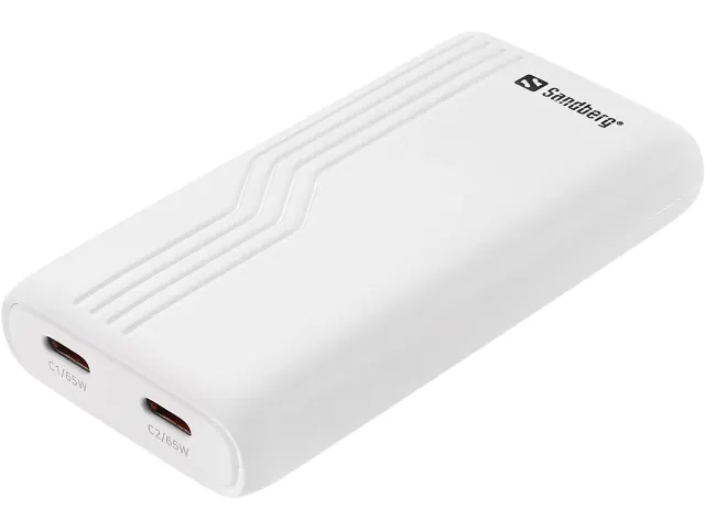 Sandberg 4-in-1 Travelcharger 2x USB-C 65W incl. wereldadapters
