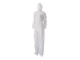 Overall CMT XXL non-woven ritssluiting PP wit 181cm lang 50 stuks - 3