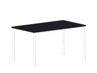 In hoogte verstelbaar bureau,HxBxD 720-840x1400x800mm,CC-zwart - 2