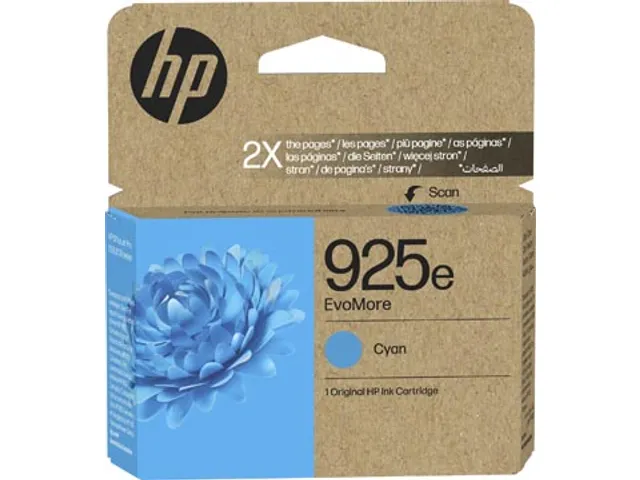 inkt 925e 800 pagina's 4K0W0PE cyaan