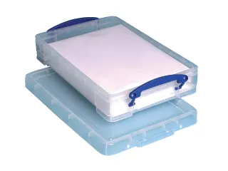 Opbergdoos 4 Liter Transparant A4 Papier - 3