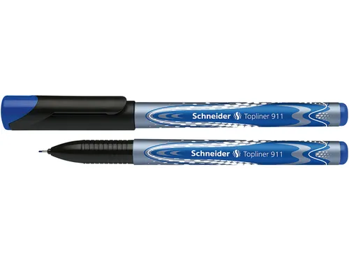 Fineliner Schneider Topliner 911 blauw 0.4mm