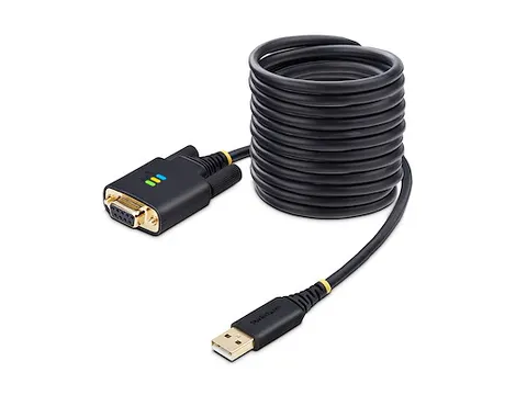 3m USB naar Null Modem Serieel Adapter