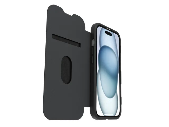 OtterBox Case React Folio Apple iPhone 15/14/13 zwart crystal ProPack