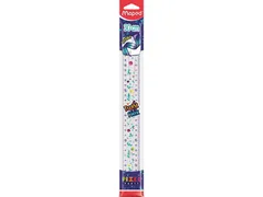 Liniaal Maped Pixel Party Twist 'n Flex 30cm transparant