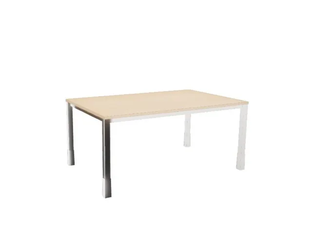 In hoogte verstelbaar bureau,HxBxD 720-840x1600x1000mm,NE-esdoorn