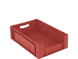 Euronorm Stapelkrat M. Grijpopening Pp Hxlxb 170X600X400Mm Rood - 2